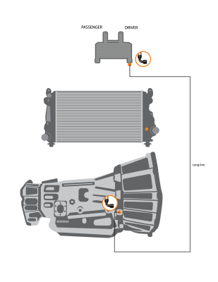 Replacement Transmission Line LB7/LLY (Short Line) Fleece Performance