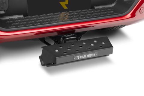 HS 10 Hitch Step Textured Black Go Rhino