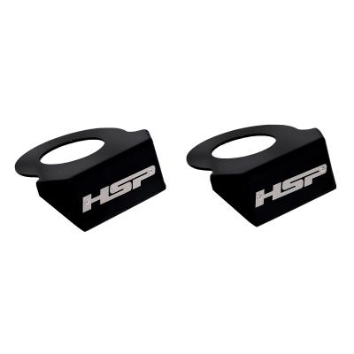 Coil Spring Show Plate For 06-22 Ford Powerstroke-Silk Satin Black HSP Diesel