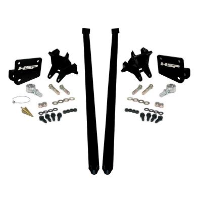Traction Bars For 2011-2017 Ford Powerstroke 6.7L F350 DRW (ECSB)-Silk Satin Black HSP Diesel
