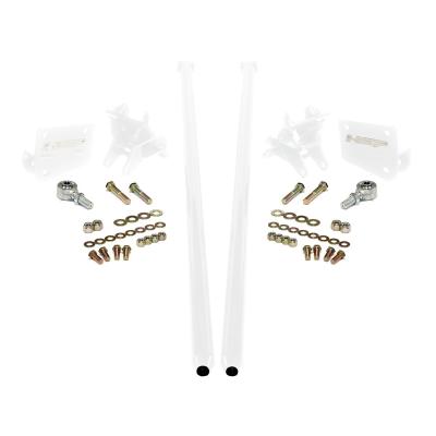 Traction Bars For 2017.5-2022 Ford Powerstroke 6.7L F250 (RCLB)-Polar White HSP Diesel