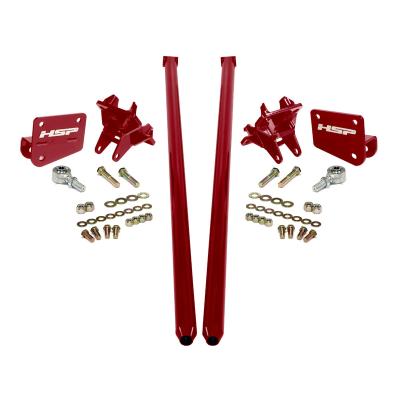 HSP Traction Bars For 2011-2017 Ford Powerstroke 6.7 Liter F250 F350 SRW Regular Cab Long Bed-Illusion Cherry