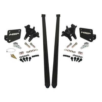 HSP Traction Bars For 2011-2017 Ford Powerstroke 6.7 Liter F350 DRW Regular Cab Long Bed Kingsport Grey