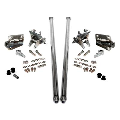 HSP Traction Bars For 2017.5-2022 Ford Powerstroke 6.7 Liter F250 Extended Cab Short Bed-RAW