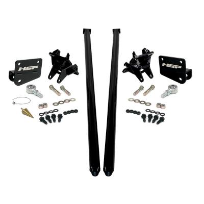 HSP Traction Bars For 2017.5-2022 Ford Powerstroke 6.7 Liter F350 SRW Regular Cab Long Bed-Ink Black
