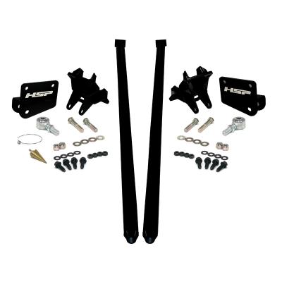 HSP Traction Bars For 2017.5-2022 Ford Powerstroke 6.7 Liter F350 SRW Regular Cab Long Bed-Ink Black