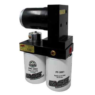 FASS Titanium Signature Series Diesel Fuel System 165GPH GM 6.5L Turbo Diesel 1992-2000