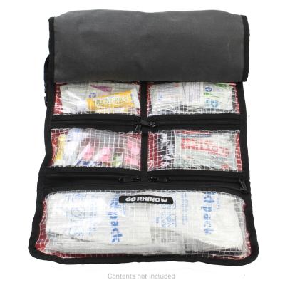 Xventure Gear First Aid Roll Textured Black Go Rhino
