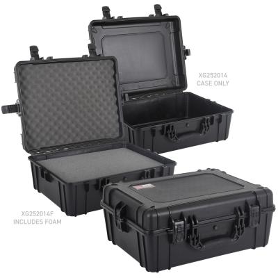 Xventure Gear Hard Case With Foam Large Box 25 Inch Textured Black Go Rhino
