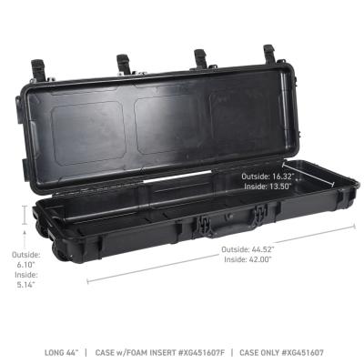 Xventure Gear Hard Case Long Box 45 Inch Textured Black Go Rhino