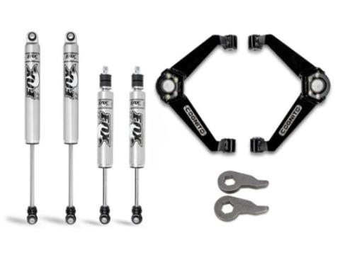 3-Inch Performance Leveling Kit With Fox Ps 2.0 Ifp Shocks for 2001-2010 Silverado/Sierra 2500-3500 2WD/4WD Cognito
