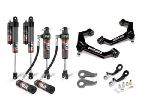 3-Inch Elite Leveling Kit with Fox 2.5 Elite Performance Series Shocks for 2011-2019 Silverado/Sierra 2500/3500 2WD/4WD Cognito