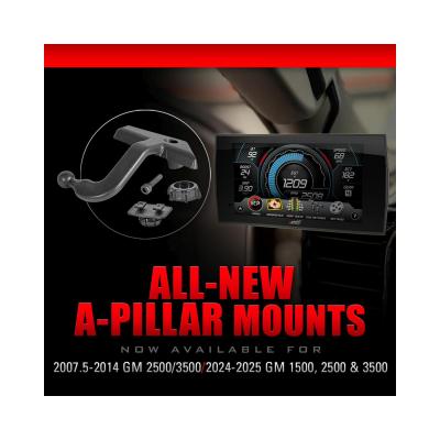 CTS3 Pillar Display Mount for 2007.5-2014 Silverado/Sierra 2500/3500 Edge Products