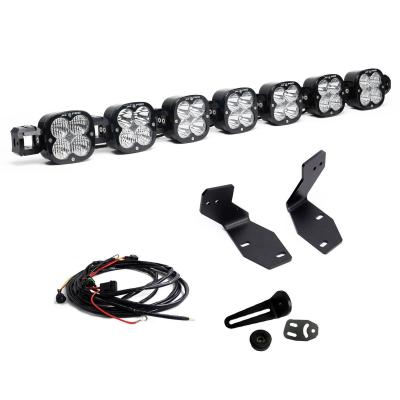 7XL Pro Linkable Bumper Light Kit 2023-26 Ford F-250/350 Super Duty (Light Pattern Multi-Pattern Color Clear Wiring Type: Toggle) Baja Designs