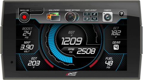 Evolution CTS3 for Cummins Up to +120 HP &amp; +315 lb-ft torque 2003–2012 Dodge Ram Cummins 50-state legal tuner &amp; touchscreen monitor Edge Products