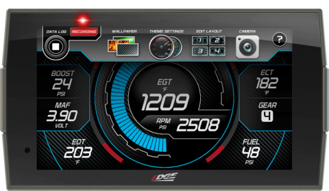 Evolution CTS3 for Cummins Up to +120 HP &amp; +315 lb-ft torque 2003–2012 Dodge Ram Cummins 50-state legal tuner &amp; touchscreen monitor Edge Products