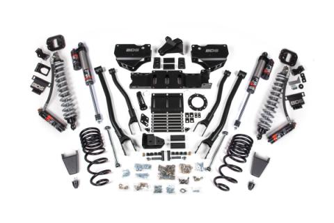 19-24 Ram 2500 4WD 4 Inch 4-Link Suspension Lift Kit, 2.5 Inch Rear, Coil Spring, Diesel - Fox 2.5 Performance Elite Series C/O Front, Fox 2.5 Performance Elite Series Rear BDS Suspension