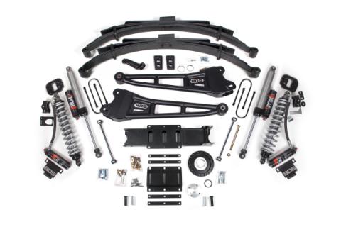13-18 Ram 3500 (Diesel) 6 Inch Coilover Conversion Kit, 4.5 Inch Rear Lift, Leaf Spring, 8 Bolt - Fox 2.5 Performance Elite Series C/O, Fox 2.5 Performance Elite Series Shocks BDS Suspension