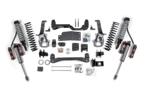 09-11 Ram 1500 6 Inch Suspension Lift Kit, 5 Inch Rear Lift, Coil Spring - Fox 2.5 Performance Elite Series C/O, Fox 2.0 IFP Performance Series Shocks BDS Suspension