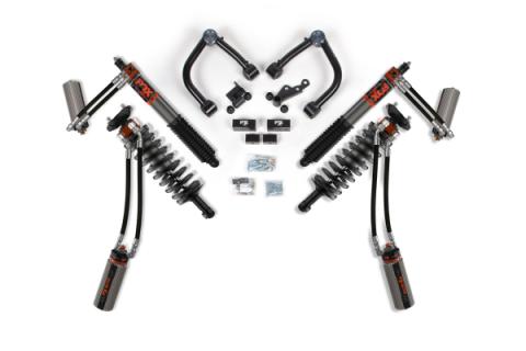 22 Toyota Tundra TRD Pro 4WD, 0 Inch Coilover Upgrade Kit, 0 Inch Rear Lift - Fox 3.0 Factory Race Series IBP C/O Front, Fox 3.0 Factory Race Series IBP Rear Shock BDS Suspension