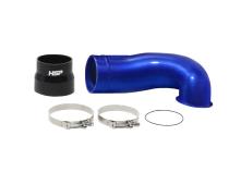 Max Flow Intake Mouthpiece For 04.5-10 Chevrolet And GMC LLY/LBZ/LMM Duramax With 4 Inch Aftermarket Intakes Silk Satin Black HSP Diesel