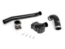 Billet Thermostat Housing Kit W/Coolant Return for 01-05 Chevrolet/GMC Duramax LB7/LLY Ink Black HSP Diesel