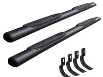 4 Inch 1000 Series SideSteps &amp;amp; Bracket Kit Textured Black 2007-2013 Silverado/Sierra 1500 Go Rhino