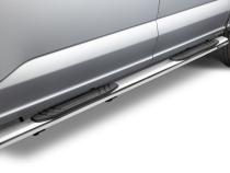 4 Inch 1000 Series SideSteps &amp;amp; Bracket Kit Stainless Steel 2015-2026 Ford F-150/ F-250/F-350 Go Rhino