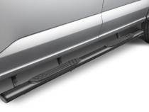 4 Inch 1000 Series SideSteps &amp;amp; Bracket Kit Textured Black 2015-2026 Ford F-150/ F-250/F-350 Go Rhino