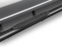 4 Inch 1000 Series SideSteps &amp;amp; Bracket Kit Textured Black 2015-2026 Ford F-150/ F-250/F-350 Go Rhino