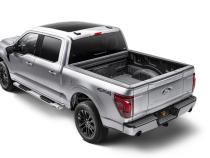 5 Inch 1000 Series Side Steps with Mounting Brackets Kit Polished Stainless Steel 2015-2026 Ford F-150/ F-250/F-350 Go Rhino