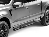 5 Inch 1000 Series Side Steps with Mounting Brackets Kit Textured Black 2015-2026 Ford F-150/ F-250/F-350 Go Rhino