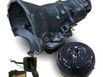 TorqueMaster Dodge 48RE Transmission and Converter Package 2003-2004 4WD c/w Auxiliary Filter Billet Input and TapShifter BD Diesel