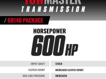 TowMaster Ford 6R140 Transmission and Converter Package 2017-2019 6.7L Power Stroke 2WD/4WD BD Diesel