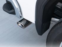 2020+ GM 6.6L Duramax 304 Stainless Steel Four Inch Performance Exhaust Upgrade Polished