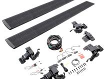 RealTruck VoltStep Electric Running Board Kit Protective Bedliner Coating 2007-2013 Silverado/Sierra 1500/2500 HD Go Rhino