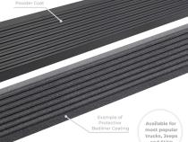 RealTruck VoltStep Electric Running Board Kit Protective Bedliner Coating 2007-2013 Silverado/Sierra 1500/2500 HD Go Rhino