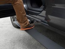RealTruck VoltStep Electric Running Board Kit Textured Black 2014-2018 Silverado/Sierra 1500 2015-2018 Silverado/Sierra 2500 HD/3500 HD Go Rhino