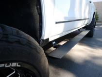 RealTruck VoltStep Electric Running Board Kit Textured Black 2015-2019 Silverado/Sierra 2500 HD Go Rhino