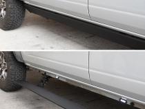 RealTruck VoltStep Electric Running Board Kit Protective Bedliner Coating 2015-2019 Silverado/Sierra 2500 HD Go Rhino