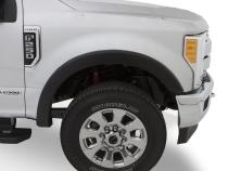 Black OE Style Smooth Finish 4-Piece Fender Flare Set For 2008-2010 Ford F250/F350 Super Duty Bushwacker