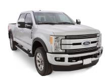 Black OE Style Smooth Finish 4-Piece Fender Flare Set For 2011-2016 Ford F250/F350 Super Duty Bushwacker
