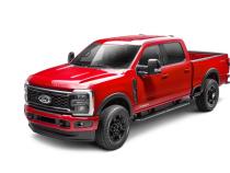 Black OE Style Smooth Finish 4-Piece Fender Flare Set For 2023-2026 Ford F250/350 Bushwacker