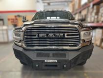 BR11 Front Bumper Replacement Textured Black 2019-2024 Ram 2500/3500 Go Rhino