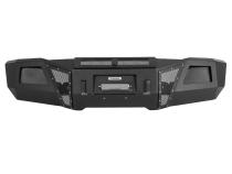 BR11 Front Bumper Replacement Textured Black 2015-2019 Silverado 2500/3500 HD Go Rhino