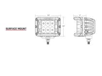 Driving Surface Mount Pair D-SS Pro RIGID Industries