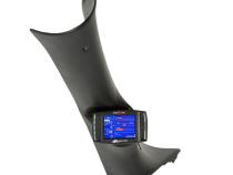 A-Pillar Gauge Pod Mount Sierra/Silverado 1500-3500 08-13 With Speaker Black Bully Dog
