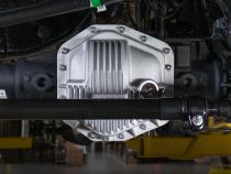23-25 Ford Super Duty Dana M235 -14 Bolt Heavy-Duty Cast Aluminum Front Differential Cover Raw Pacific Performance Engineering