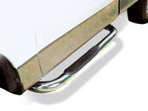4000 Series Side Steps with Mounting Brackets Kit Chrome Chrome 1999-2004 Silverado/Sierra 1500/2500/3500 Go Rhino