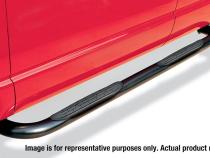 4000 Series SideSteps With Mounting Bracket Kit Powder Coat Black 2001-2013 Silverado/Sierra 1500 HD 2001-2014 Silverado/Sierra 2500 HD/3500 HD Go Rhino